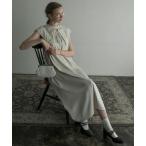  платье [BONLECILL noir] мульти- way гонки большой цвет плечо tuck fre адрес 