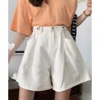 ジーンズ デニム デニムパンツ デニムショートパンツ レディース