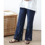 パンツ レースワイドパンツ レディース