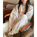 ジャージ 抜け感が心地良い。セットアップ カレッジロゴルーズジャージ レディース メンズ