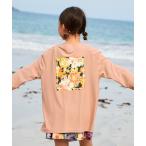 ラッシュガード ROXY/ロキシー TLY232104 バックプリント UVケア TLY232104 キッズ 子供 女の子