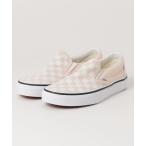 ショッピングVans スニーカー メンズ VANS ヴァンズ CLASSIC SLIP-ON クラシックスリッポン VN0A7Q5DBM0 CHK PEACH DUST