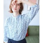 ブラウス シャツ 「リバティ」プリントブラウス レディース