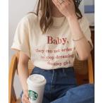tシャツ 夏 新作アイテム! 刺繍ロゴTシャツ レディース