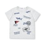 tシャツ Tシャツ キッズ WASK/「接触冷感」天竺鮫サガラワッペンTシャツ(100~160cm)