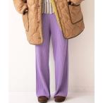 ショッピングジョンブル パンツ 変形リブニットパンツ レディース