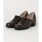 パンプス HARUTA ハルタ HEEL-UP W'S SPOCK SHOES スポックシューズ 476 BROWN GRAPE