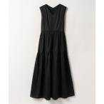 ワンピース ティアードＶネックワンピース