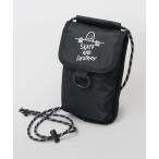 ショルダーバッグ THRASHER × Mark Gonzales 撥水加工 ポリエステル スマホポーチ メンズ レディース