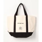 トートバッグ CANVAS TWOTONE TOTE Let's Get Los