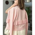 カーディガン 「 SAORIさんコラボ 」フリルカーディガン レディース