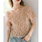 シャツ ブラウス シャーリングフレンチTシャツ レディース