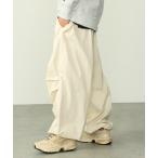 カーゴパンツ EDWIN エドウィン STEPMARK ワイドストレート ミリタリー カーゴパンツ メンズ レディース