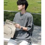 セーター ニット 「neos -addictive design-」ルーズシルエット ハンドステッチ サマーニット トップス メンズ レディース