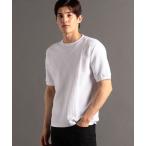 セーター ニット バスケットチェック ニットTシャツ メンズ