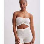 チューブトップ ベアトップ Joanna Smocked Bandeau