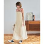 ワンピース リネンライクキャミワンピース レディース