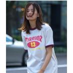 ショッピングSHIRTS tシャツ Tシャツ メンズ 「直営店限定アイテム」OLD OVAL 13 RINGER S/S T-SHIRTS/スラッシャーロゴリンガーTシャツ