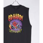 タンクトップ メンズ Ed Hardy タンクトップ ロング丈