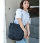 トートバッグ Rename カゴ ペーパー ビッグ トートバッグ A4収納可能 レディース メンズ