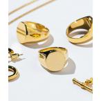 指輪 リング BEAMS / ゴールド ラウンド リング SILVER925 メンズ レディース