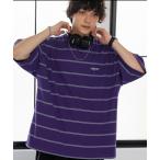 tシャツ Tシャツ メンズ 「SIGNAL SPORTS」ワンポイントグラフィック刺繍/ボーダーTシャツ