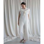 オールインワン スタンドケープオールインワン レディース