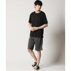 ルームウェア パジャマ ドライ 上下セットアップ 冷感加工 半袖Tシャツ/ハーフパンツ ルームウェア