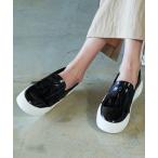 長靴 レインブーツ 「レイン対応」Alnilam/フリンジレインスリッポン レディース