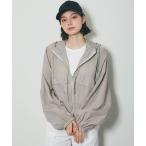 ブルゾン ジャンバー 春夏用薄手ショート丈ナイロンパーカー レディース