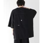 tシャツ フレームデザイン半袖T ビッグシルエットTシャツ メンズ レディース