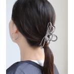 ヘアクリップ リボンラインメタルバンス