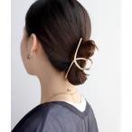 ヘアクリップ カラーラインループバンス「M」