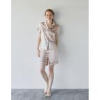 パジャマ ルームウェア シルクパジャマ半袖ショートパンツ/セット 「BOX付」／SLEEPY SLEEPY(スリーピースリーピー)／ギフト 結婚祝い