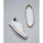 スニーカー 「一部店舗＋WEB限定」レザー ウェルト 厚底ソール レースアップ スニーカー メンズ