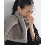 マフラー ストール フェイクファー ティペット レディース