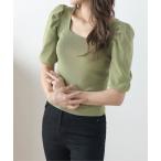 ニット セーター サマーリブニット レディース