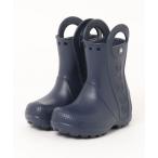 レインシューズ キッズ crocs クロックス HANDLE IT RAIN BOOT KIDS キッズ レインブーツ(ハンドルイットレインブーツキッ