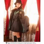 ワンピース 「Harry Potter/ハリーポッター」ホグワーツワッペン付きケープワンピース