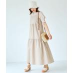 ワンピース ティアードキャミワンピ