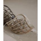 バッグ ハンドバッグ レザーメッシュバッグ レディース