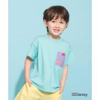 ショッピングマリン キッズ tシャツ Tシャツ 「Disney」リトルマーメイド：PVCポケット半袖Tシャツ