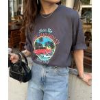tシャツ 「ユニセックス」ヴィンテージカープリントTシャツ「WEB限定」 レディース メンズ