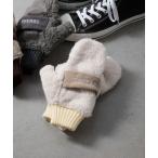 手袋 CONVERSE Band Fleece Boa Mitten レディース メンズ
