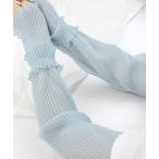 ショッピングアームカバー アームカバー レディース シースルーレースメロウフリルアームカバー レディース