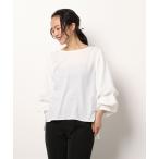 ブラウス シャツ ボリュームスリーブブラウス レディース