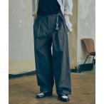 チノパン ヘビーツイル ワイドストレート グルカチノパンツ メンズ