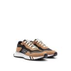 ショッピングシグネチャー スニーカー シグネチャーストライプディテール ミックスマテリアル スニーカー メンズ