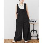 サロペット オーバーオール 大きいサイズ アシメサスペンダー サロペットパンツ レディース