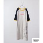 ルームウェア 部屋着 PEANUTS Tシャツ ワンピース ルームウェア 半袖 レディース メンズ